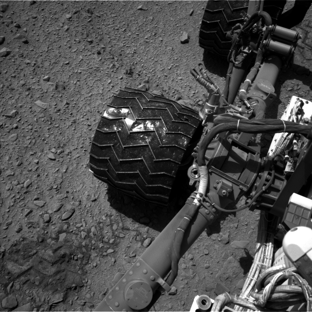 Nasa's Mars rover Curiosity acquired this image using its Left Navigation Camera on Sol 502, at drive 0, site number 25