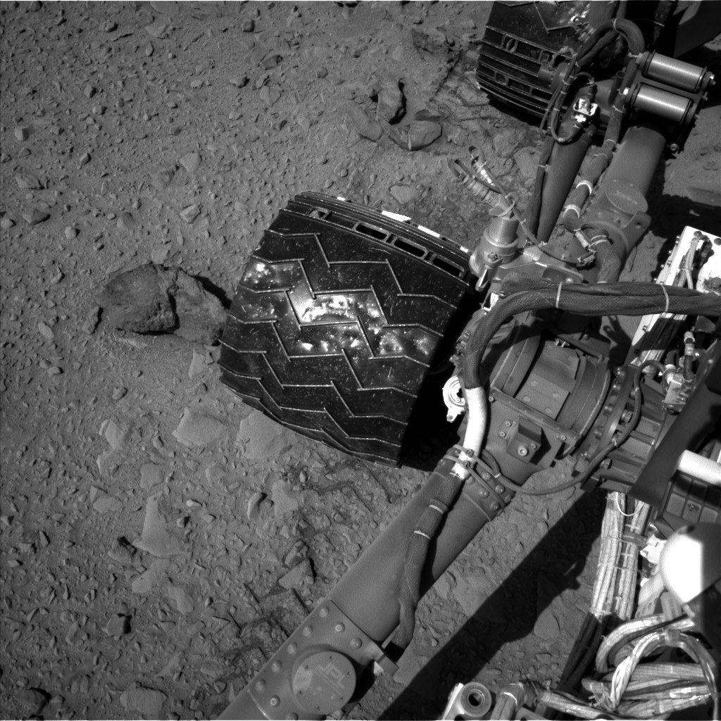 Nasa's Mars rover Curiosity acquired this image using its Left Navigation Camera on Sol 504, at drive 84, site number 25