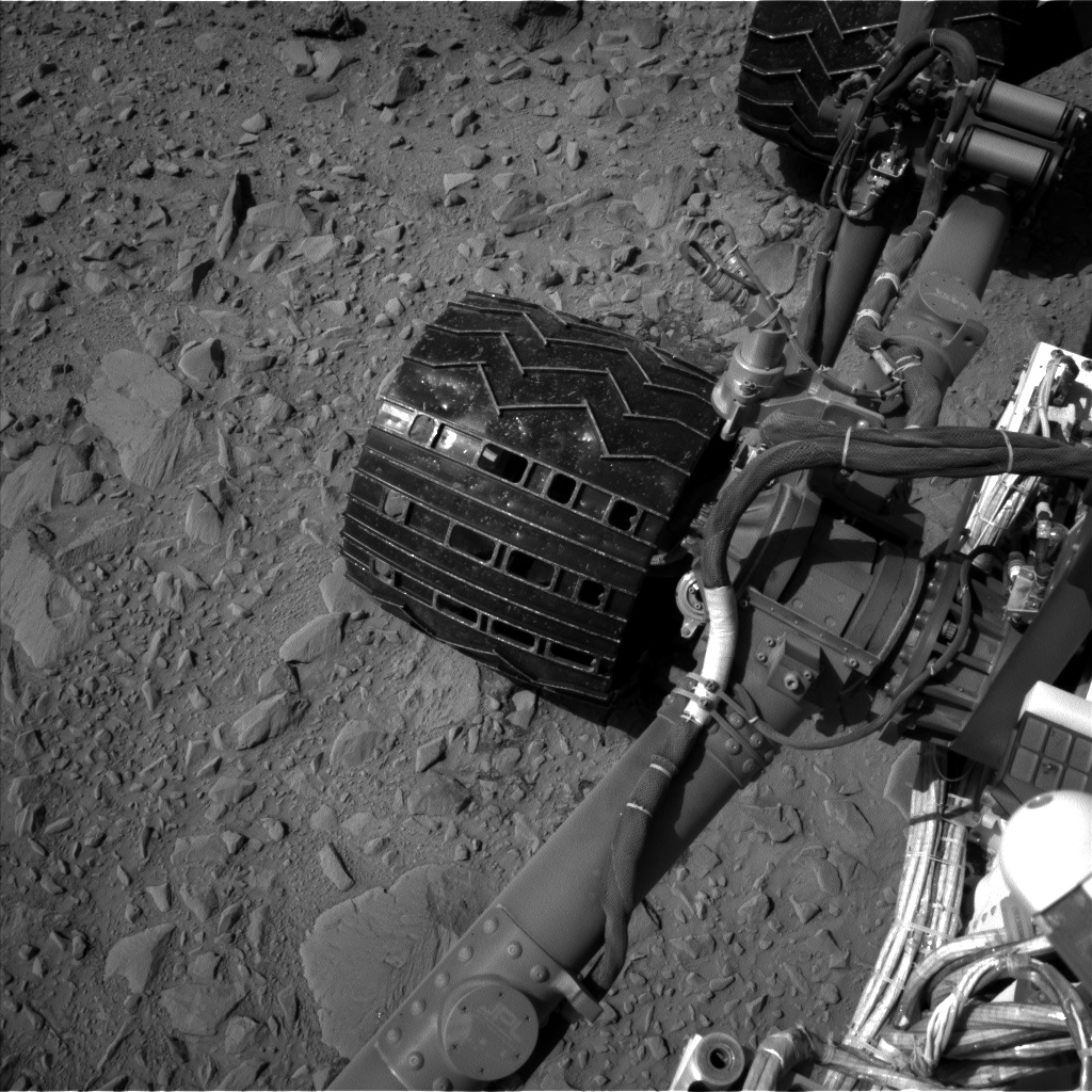 Nasa's Mars rover Curiosity acquired this image using its Left Navigation Camera on Sol 504, at drive 132, site number 25