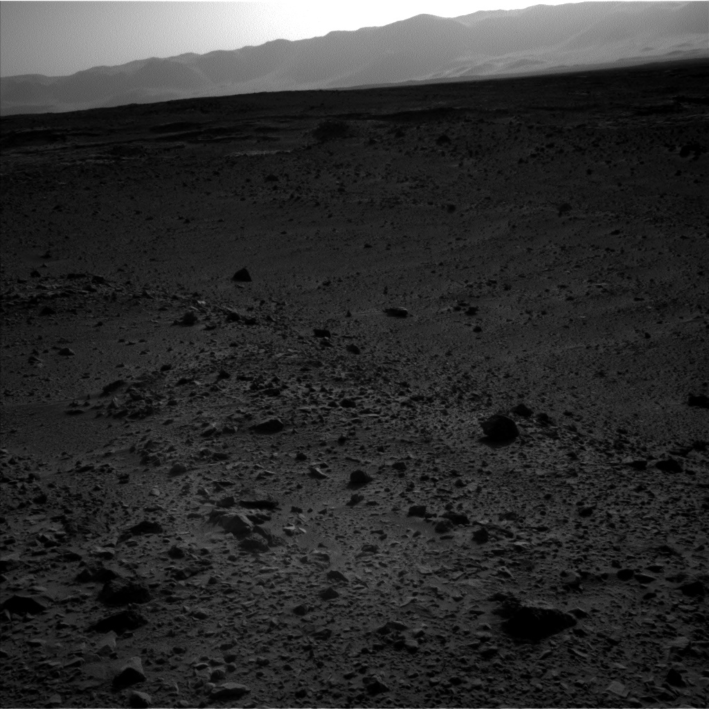 Nasa's Mars rover Curiosity acquired this image using its Left Navigation Camera on Sol 504, at drive 154, site number 25