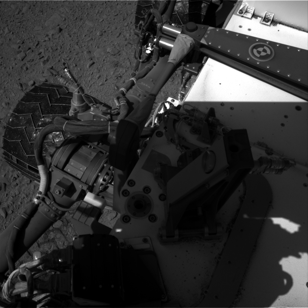 Nasa's Mars rover Curiosity acquired this image using its Right Navigation Camera on Sol 504, at drive 66, site number 25