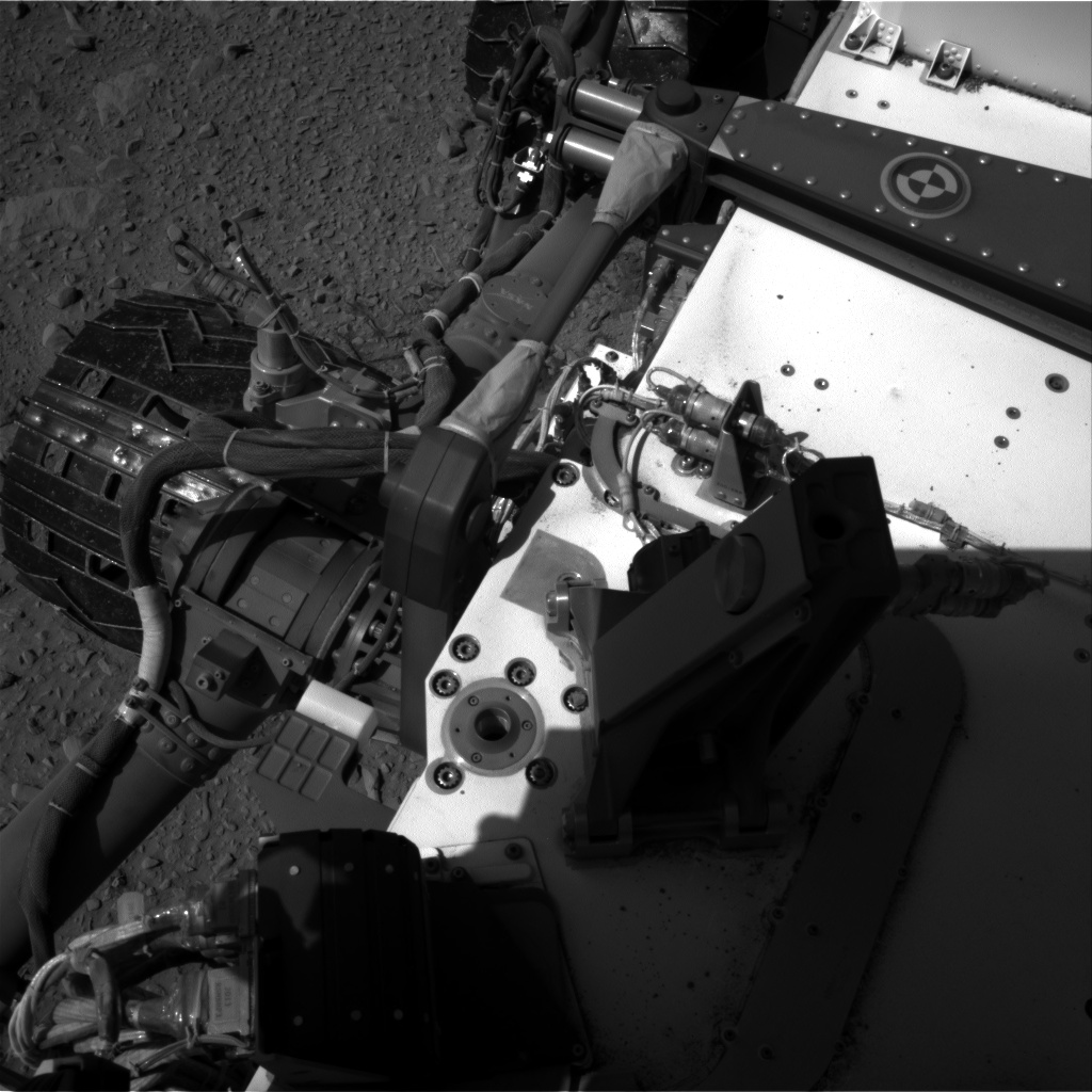 Nasa's Mars rover Curiosity acquired this image using its Right Navigation Camera on Sol 504, at drive 90, site number 25