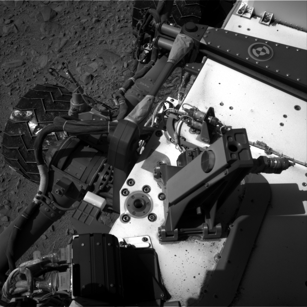 Nasa's Mars rover Curiosity acquired this image using its Right Navigation Camera on Sol 504, at drive 144, site number 25