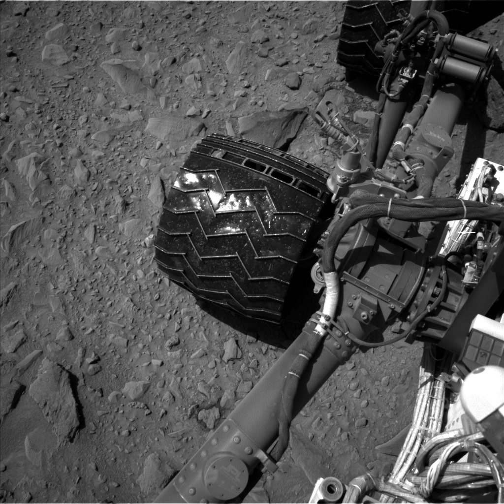 Nasa's Mars rover Curiosity acquired this image using its Left Navigation Camera on Sol 506, at drive 190, site number 25