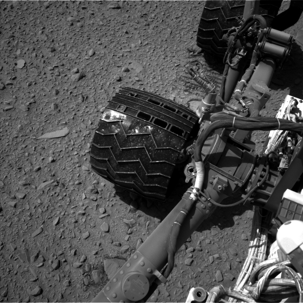 Nasa's Mars rover Curiosity acquired this image using its Left Navigation Camera on Sol 506, at drive 226, site number 25