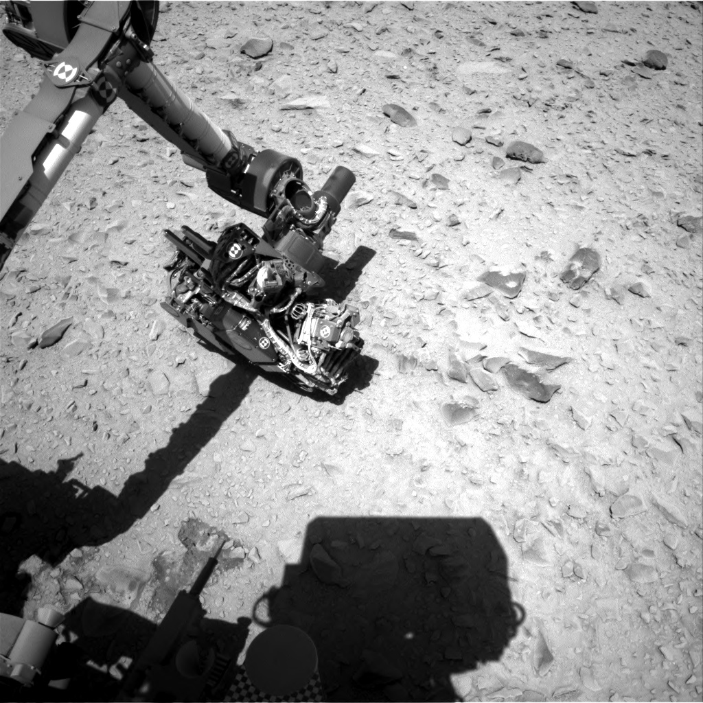 Nasa's Mars rover Curiosity acquired this image using its Right Navigation Camera on Sol 506, at drive 154, site number 25