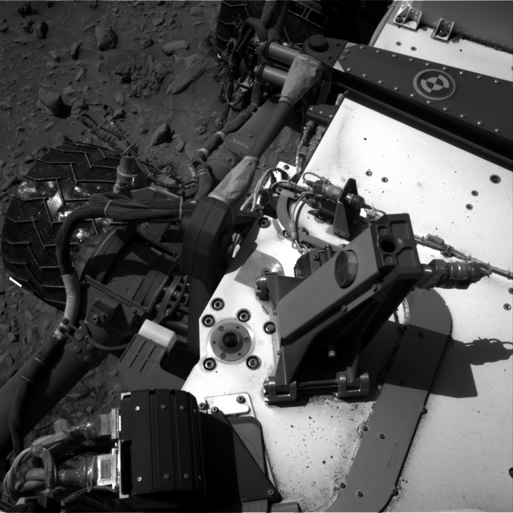 Nasa's Mars rover Curiosity acquired this image using its Right Navigation Camera on Sol 506, at drive 196, site number 25