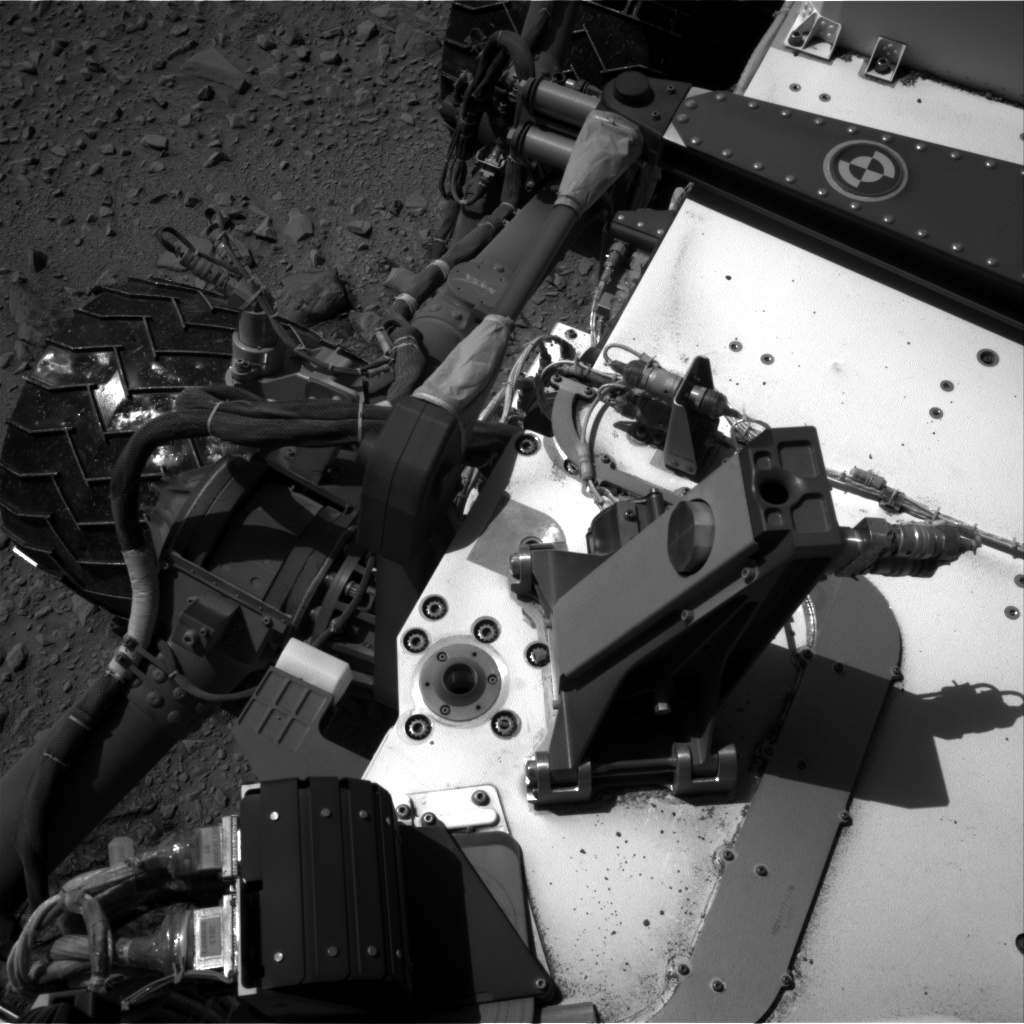Nasa's Mars rover Curiosity acquired this image using its Right Navigation Camera on Sol 506, at drive 214, site number 25