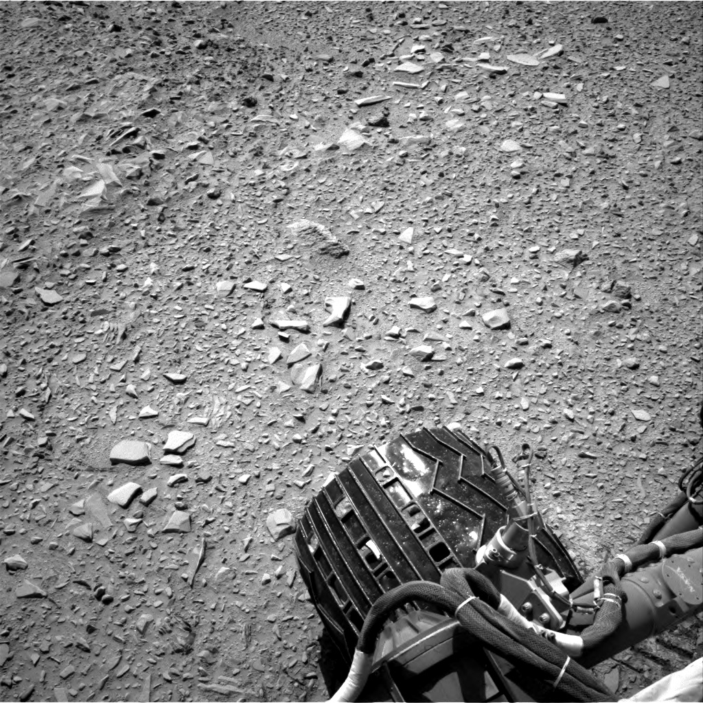 Nasa's Mars rover Curiosity acquired this image using its Right Navigation Camera on Sol 506, at drive 242, site number 25