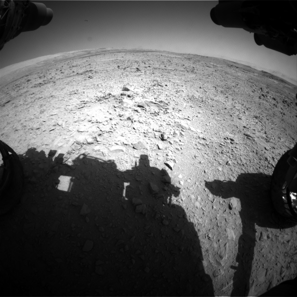 Nasa's Mars rover Curiosity acquired this image using its Front Hazard Avoidance Camera (Front Hazcam) on Sol 508, at drive 260, site number 25