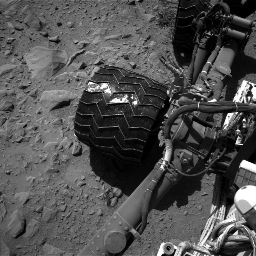 Nasa's Mars rover Curiosity acquired this image using its Left Navigation Camera on Sol 508, at drive 260, site number 25