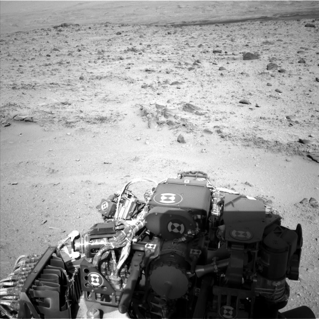 Nasa's Mars rover Curiosity acquired this image using its Left Navigation Camera on Sol 508, at drive 312, site number 25