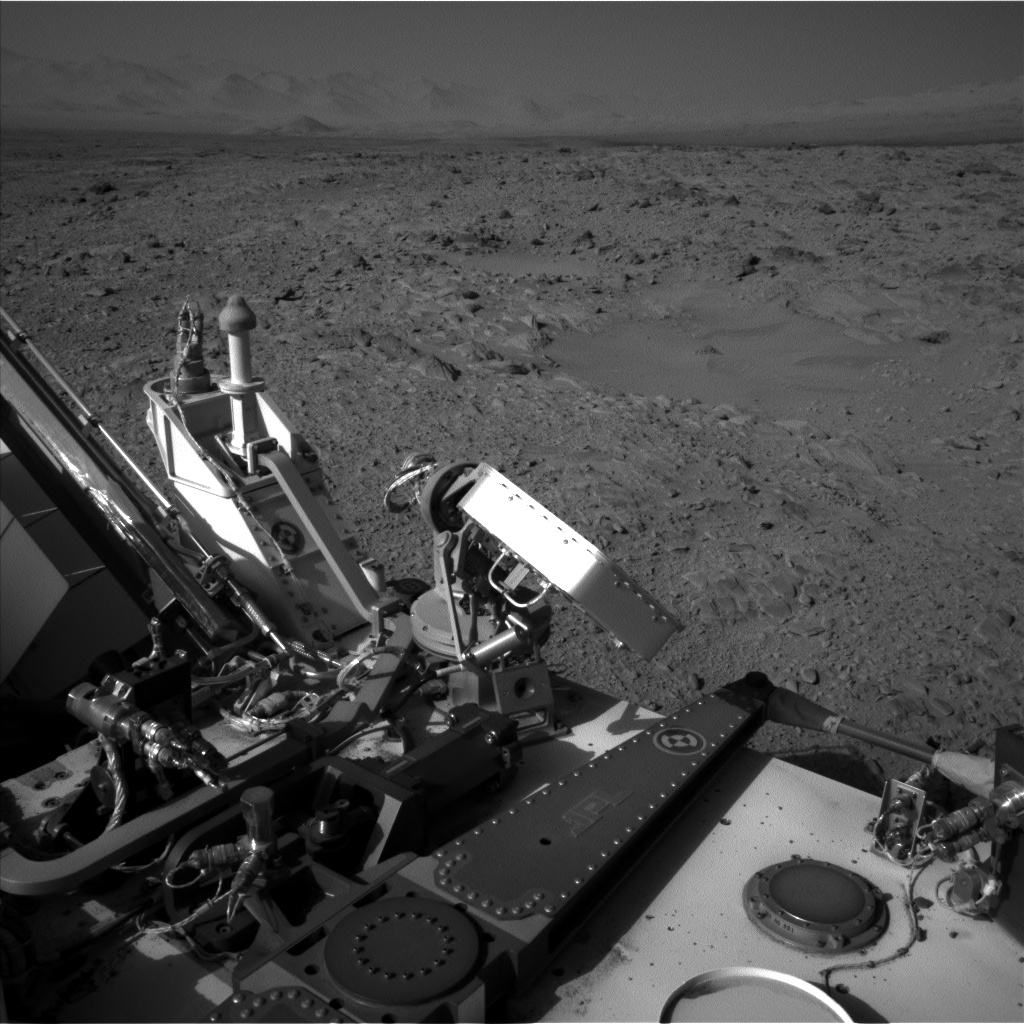 Nasa's Mars rover Curiosity acquired this image using its Left Navigation Camera on Sol 508, at drive 312, site number 25