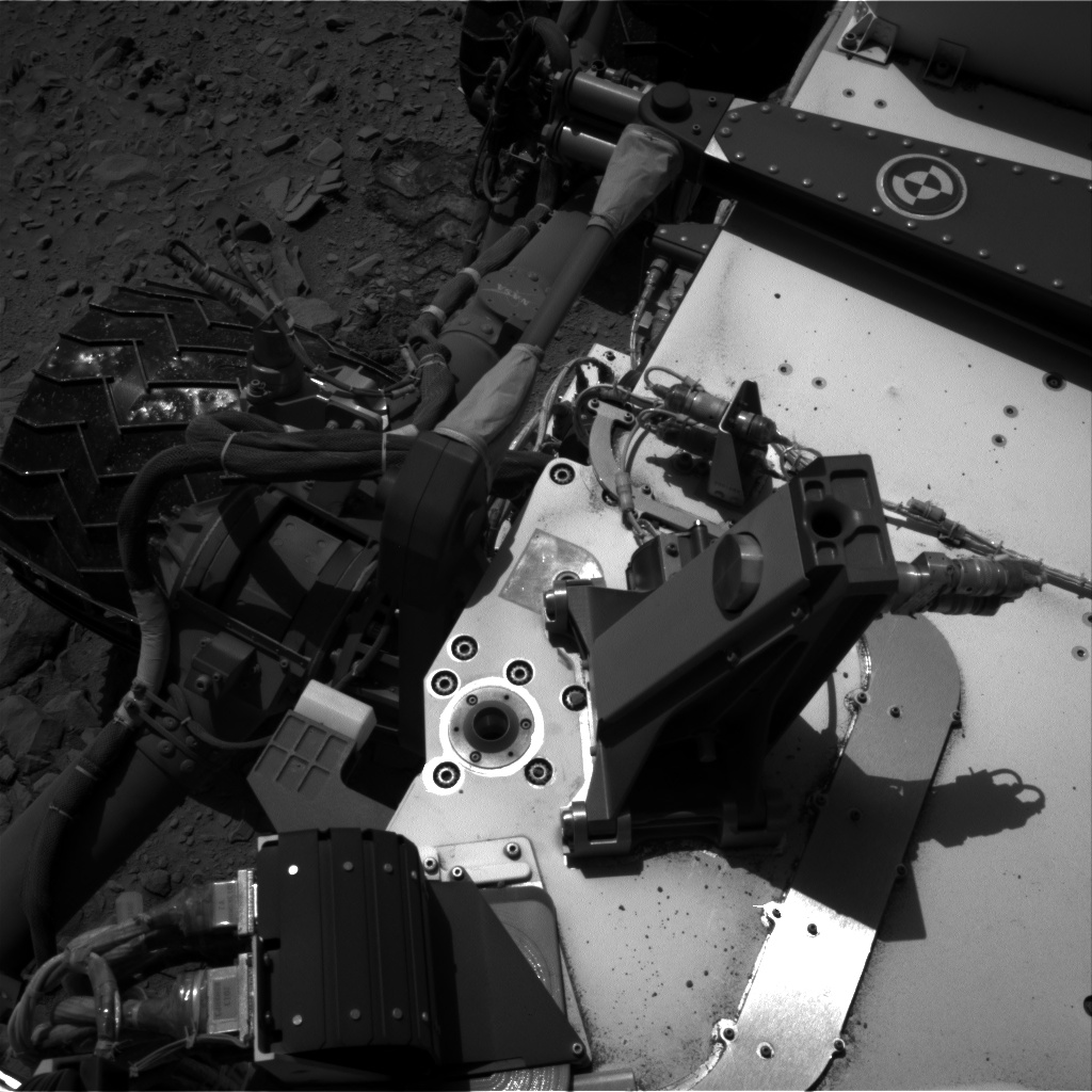 Nasa's Mars rover Curiosity acquired this image using its Right Navigation Camera on Sol 508, at drive 254, site number 25