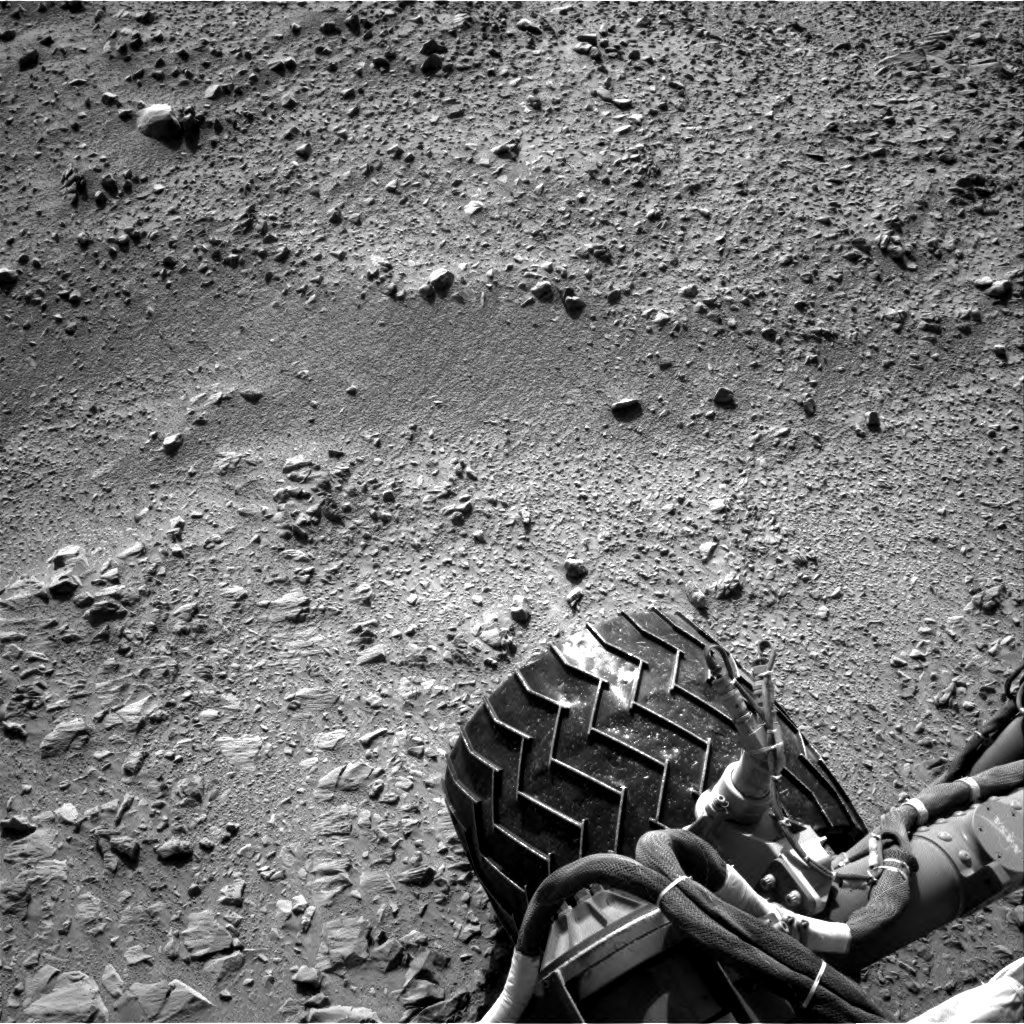 Nasa's Mars rover Curiosity acquired this image using its Right Navigation Camera on Sol 508, at drive 312, site number 25
