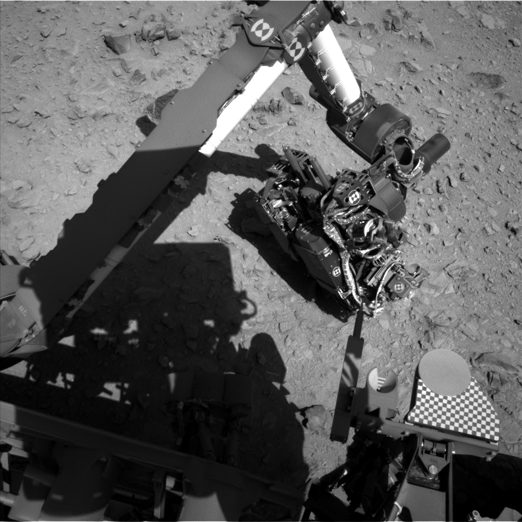 Nasa's Mars rover Curiosity acquired this image using its Left Navigation Camera on Sol 510, at drive 312, site number 25