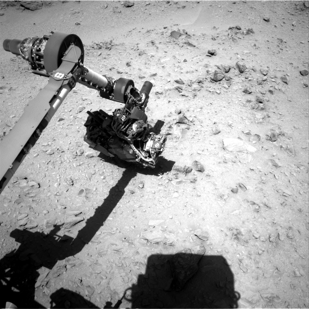Nasa's Mars rover Curiosity acquired this image using its Right Navigation Camera on Sol 510, at drive 312, site number 25