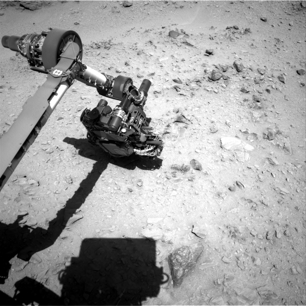 Nasa's Mars rover Curiosity acquired this image using its Right Navigation Camera on Sol 510, at drive 312, site number 25