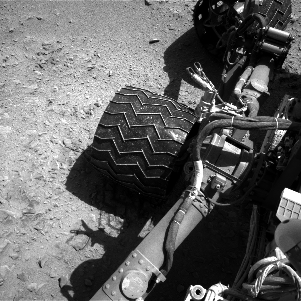 Nasa's Mars rover Curiosity acquired this image using its Left Navigation Camera on Sol 511, at drive 336, site number 25