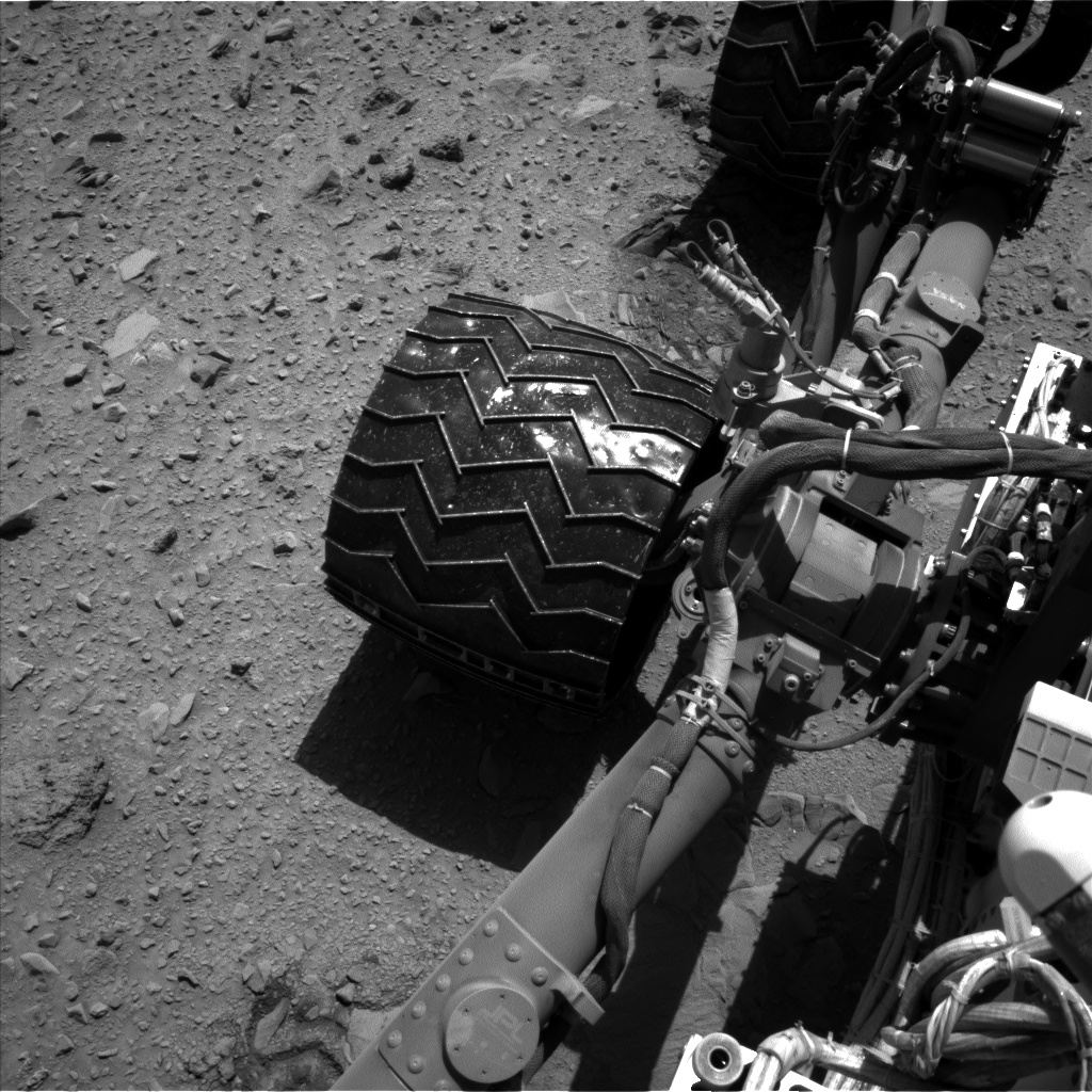 Nasa's Mars rover Curiosity acquired this image using its Left Navigation Camera on Sol 511, at drive 414, site number 25