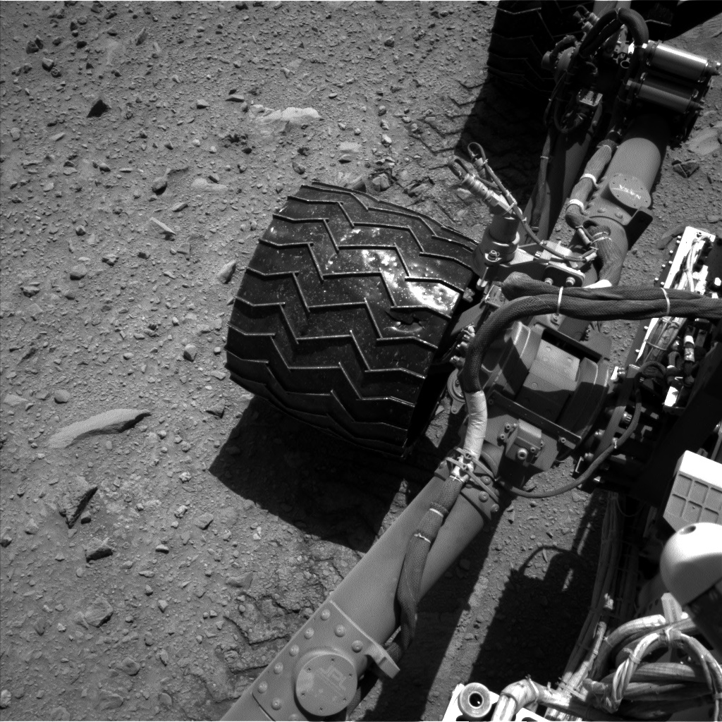 Nasa's Mars rover Curiosity acquired this image using its Left Navigation Camera on Sol 511, at drive 426, site number 25