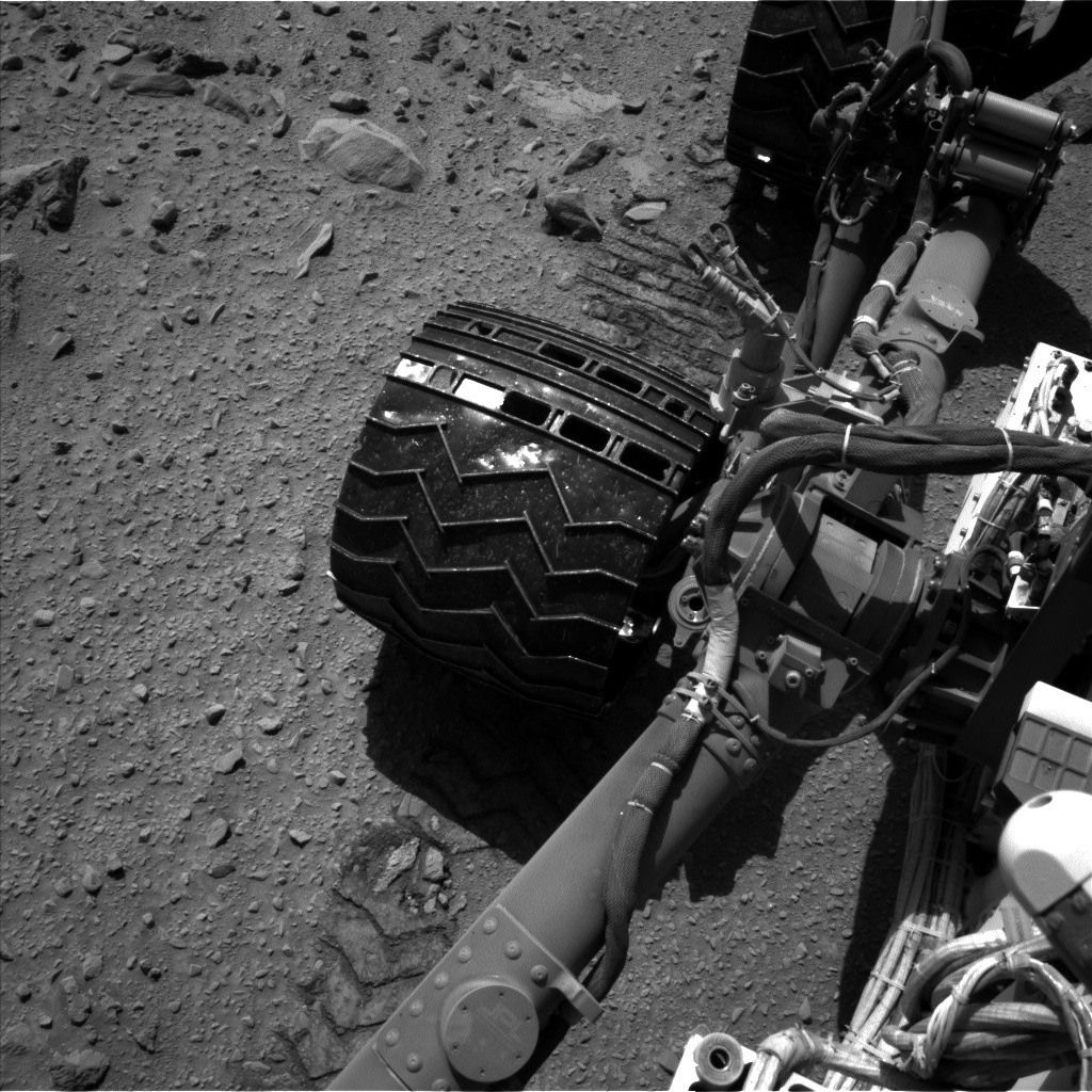Nasa's Mars rover Curiosity acquired this image using its Left Navigation Camera on Sol 511, at drive 480, site number 25