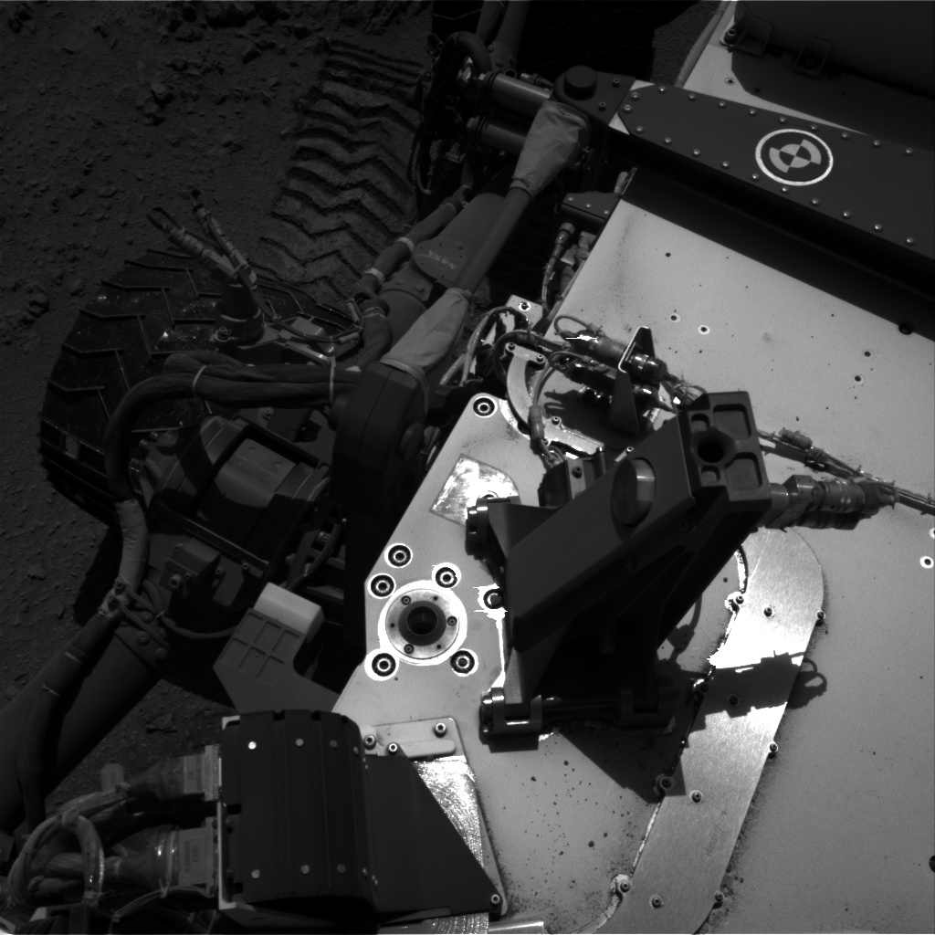 Nasa's Mars rover Curiosity acquired this image using its Right Navigation Camera on Sol 511, at drive 384, site number 25