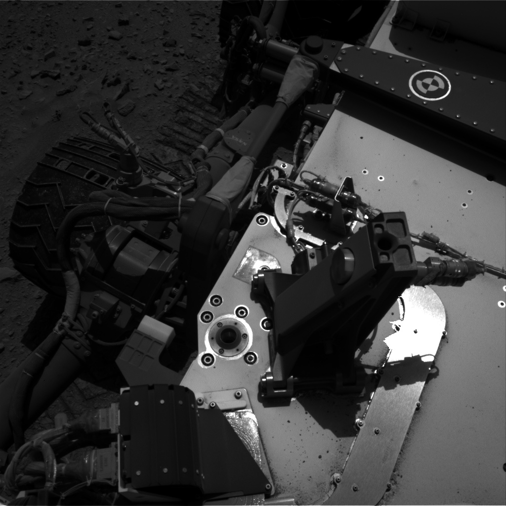 Nasa's Mars rover Curiosity acquired this image using its Right Navigation Camera on Sol 511, at drive 402, site number 25