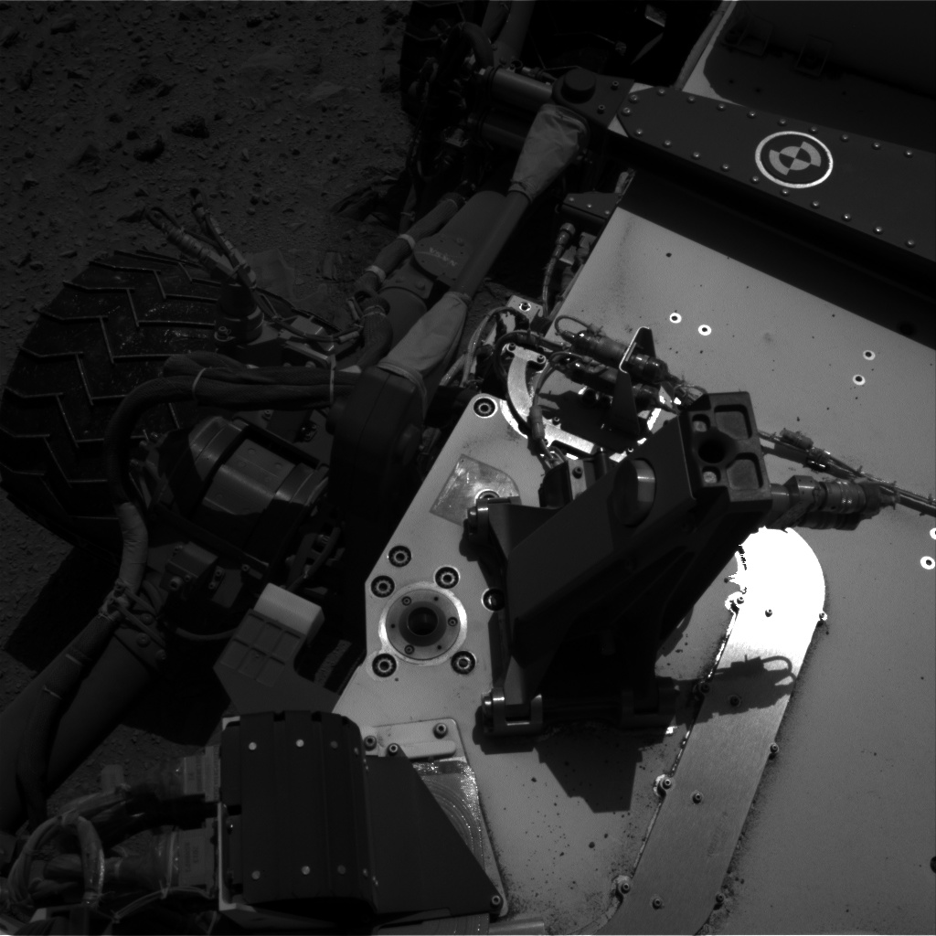 Nasa's Mars rover Curiosity acquired this image using its Right Navigation Camera on Sol 511, at drive 414, site number 25
