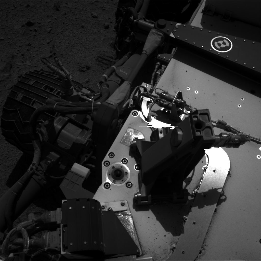 Nasa's Mars rover Curiosity acquired this image using its Right Navigation Camera on Sol 511, at drive 450, site number 25