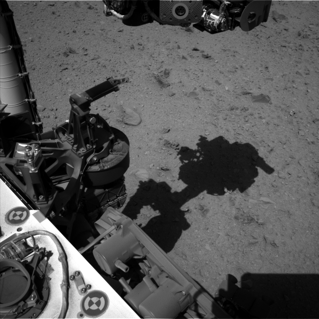 Nasa's Mars rover Curiosity acquired this image using its Left Navigation Camera on Sol 512, at drive 510, site number 25