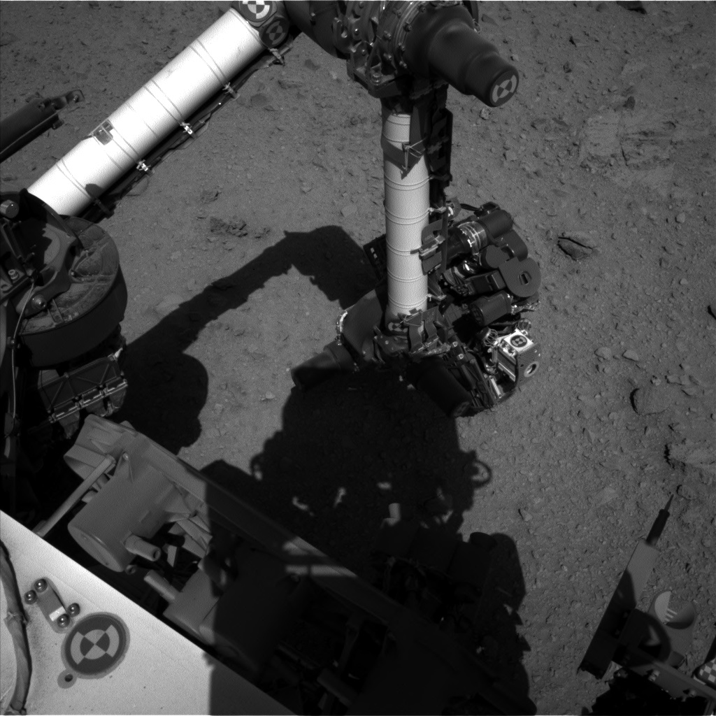 Nasa's Mars rover Curiosity acquired this image using its Left Navigation Camera on Sol 512, at drive 510, site number 25