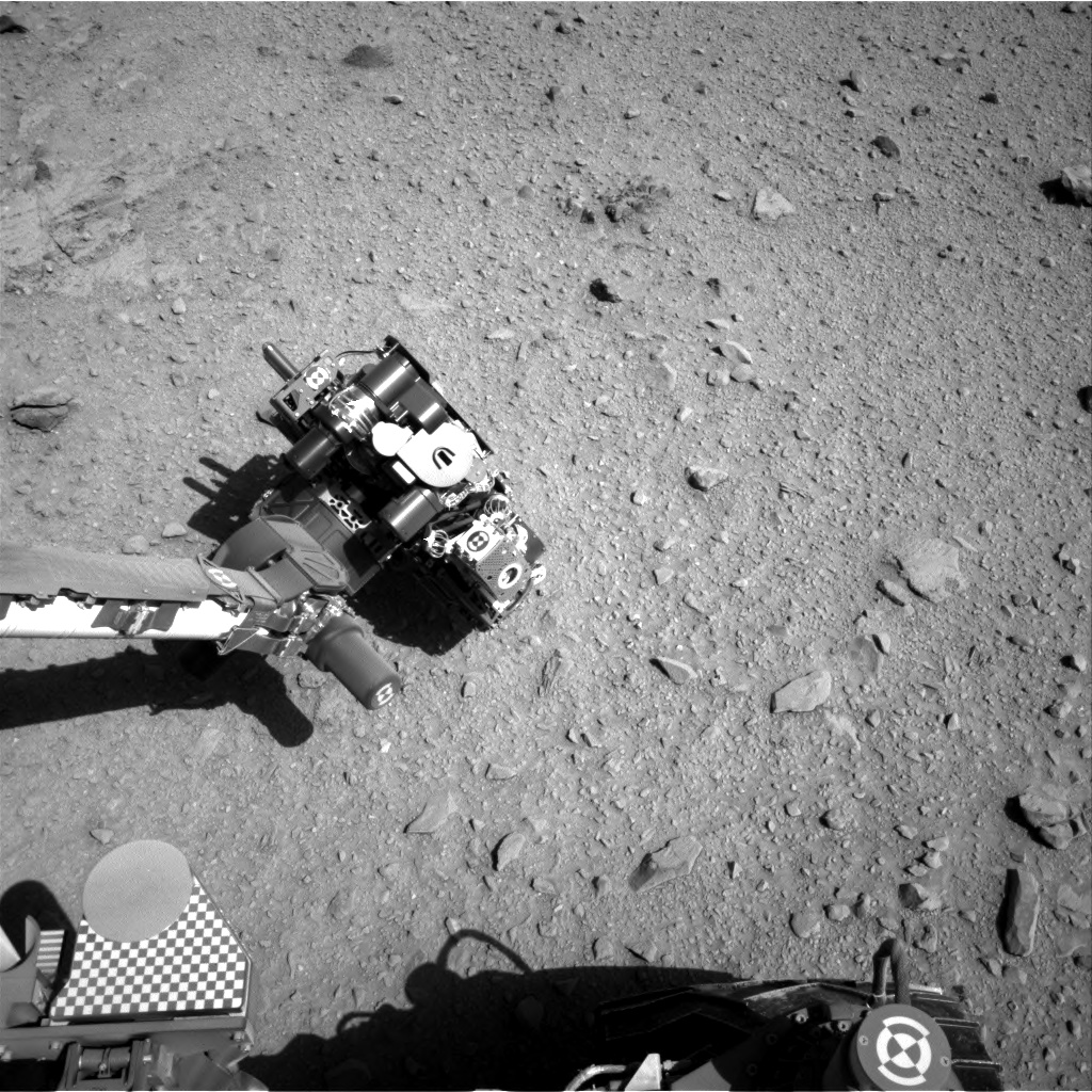 Nasa's Mars rover Curiosity acquired this image using its Right Navigation Camera on Sol 512, at drive 510, site number 25