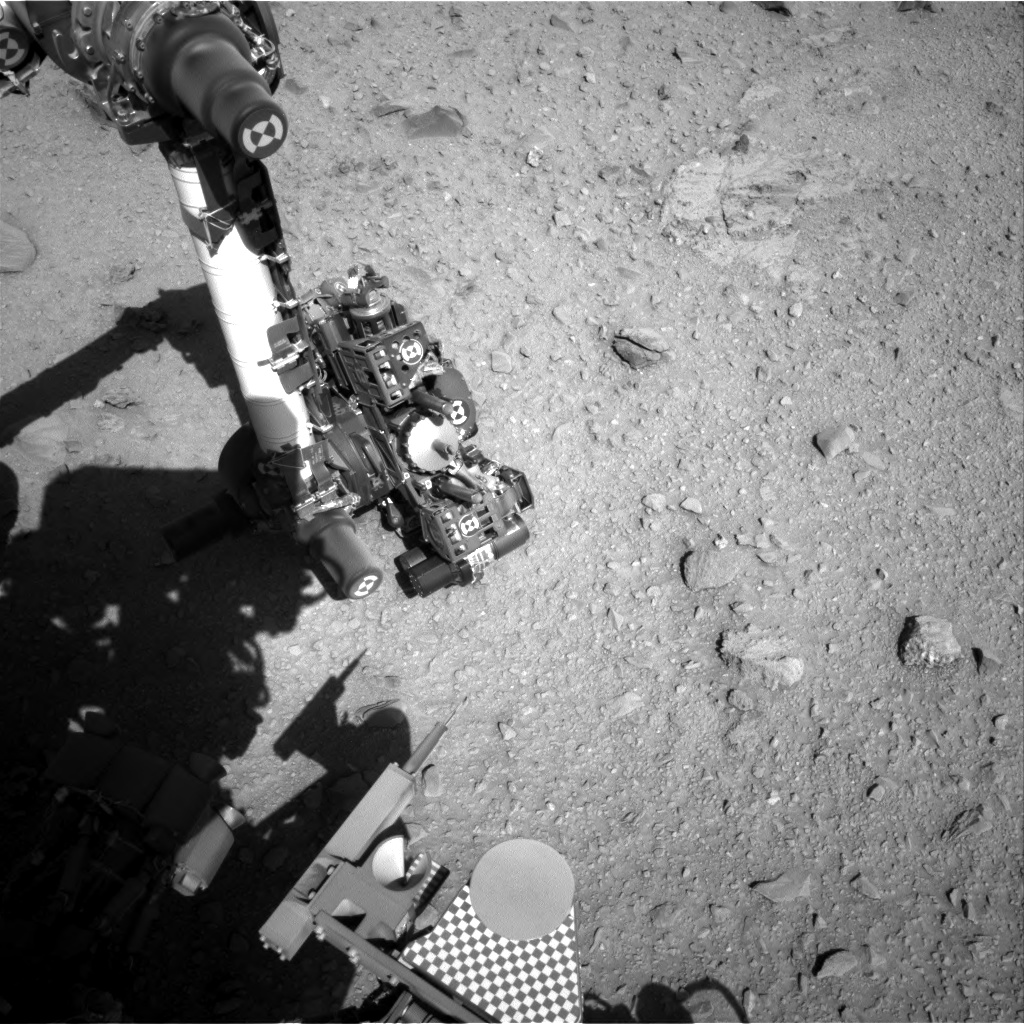 Nasa's Mars rover Curiosity acquired this image using its Right Navigation Camera on Sol 512, at drive 510, site number 25