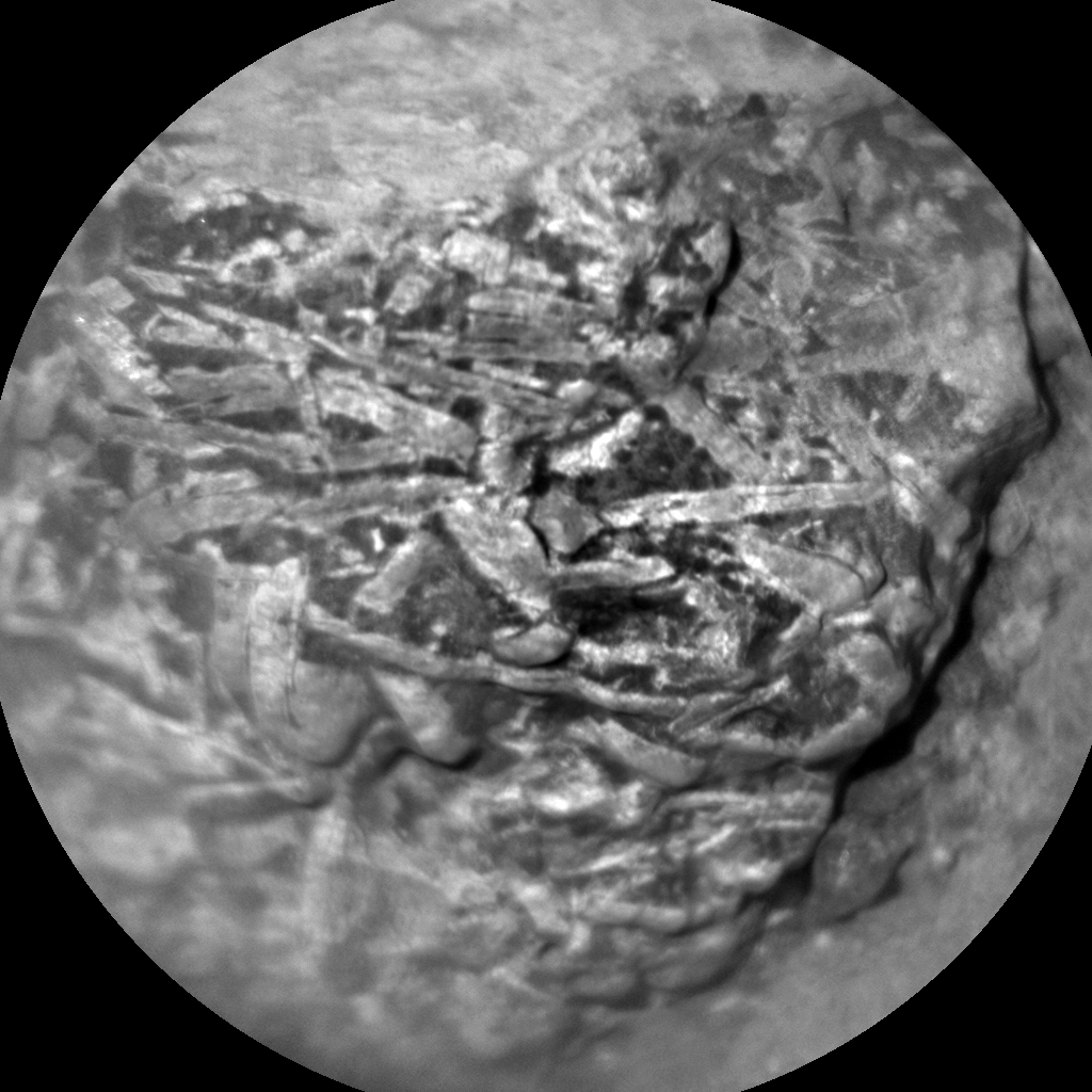 Nasa's Mars rover Curiosity acquired this image using its Chemistry & Camera (ChemCam) on Sol 514, at drive 540, site number 25