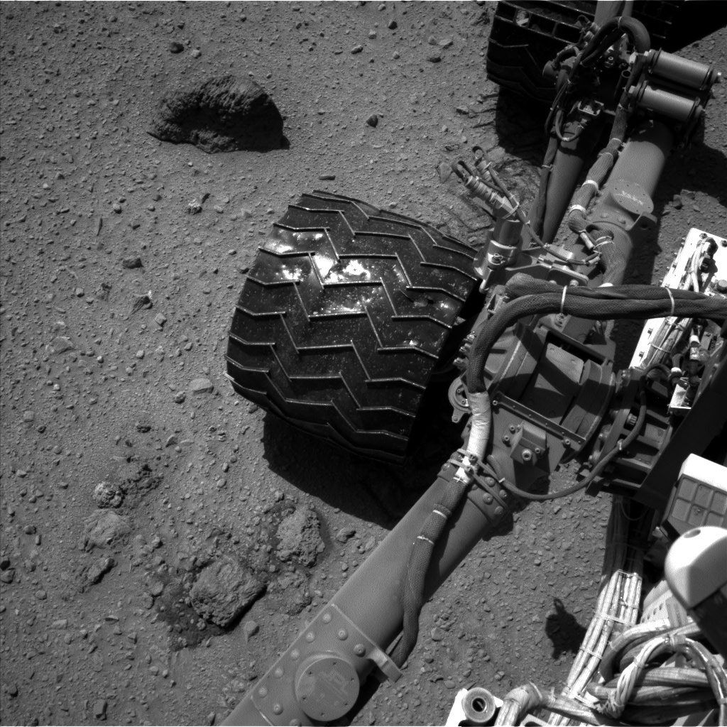 Nasa's Mars rover Curiosity acquired this image using its Left Navigation Camera on Sol 515, at drive 618, site number 25