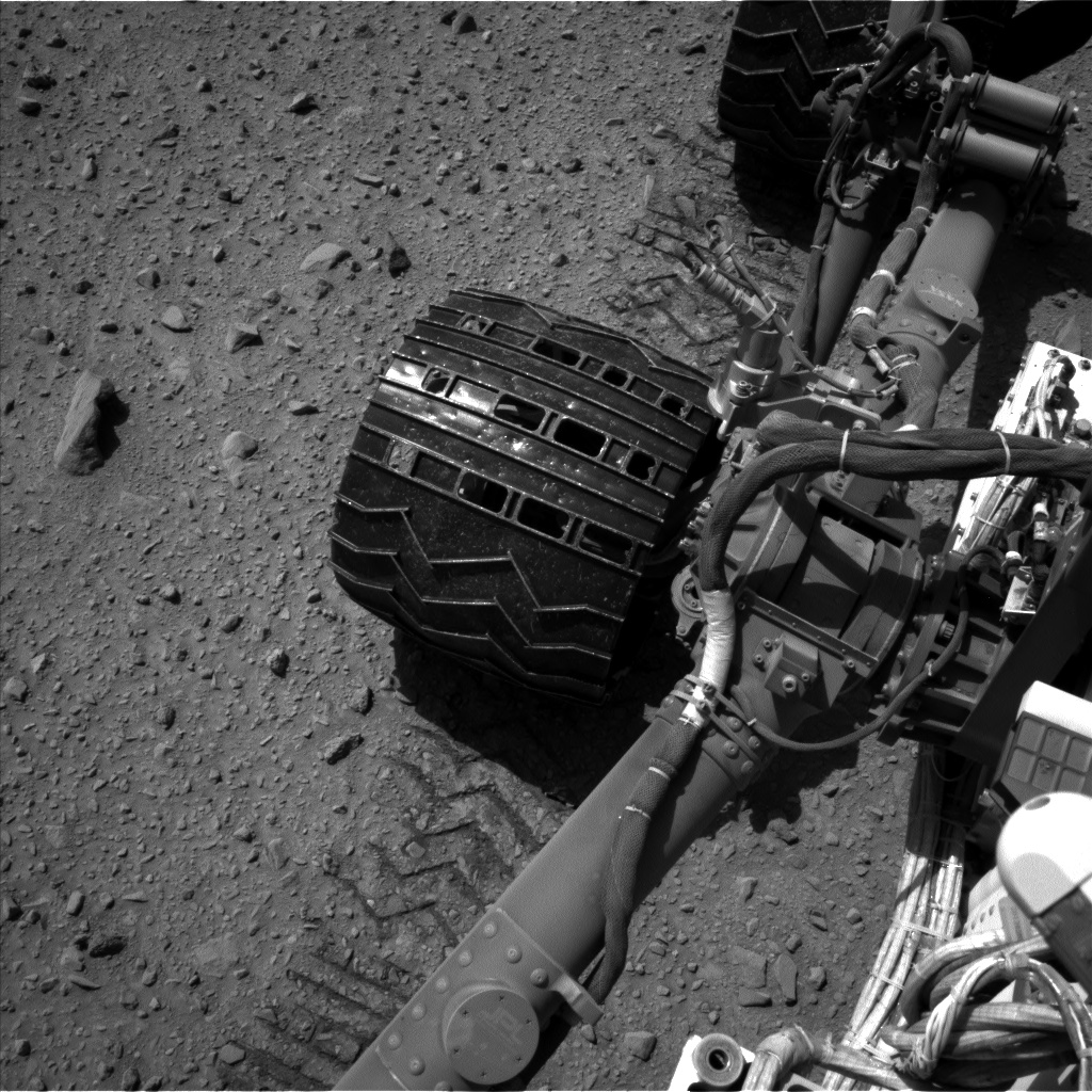 Nasa's Mars rover Curiosity acquired this image using its Left Navigation Camera on Sol 515, at drive 708, site number 25