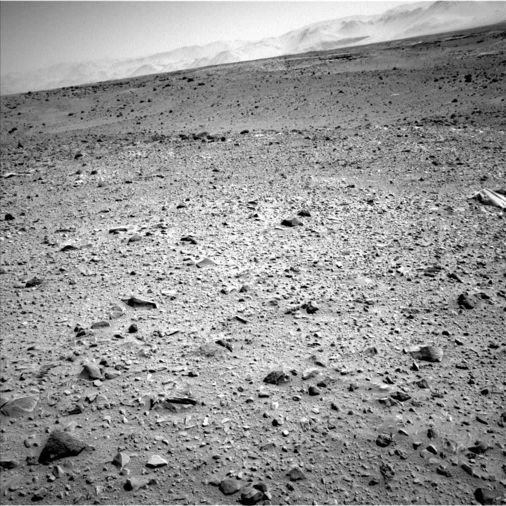 Nasa's Mars rover Curiosity acquired this image using its Left Navigation Camera on Sol 515, at drive 750, site number 25