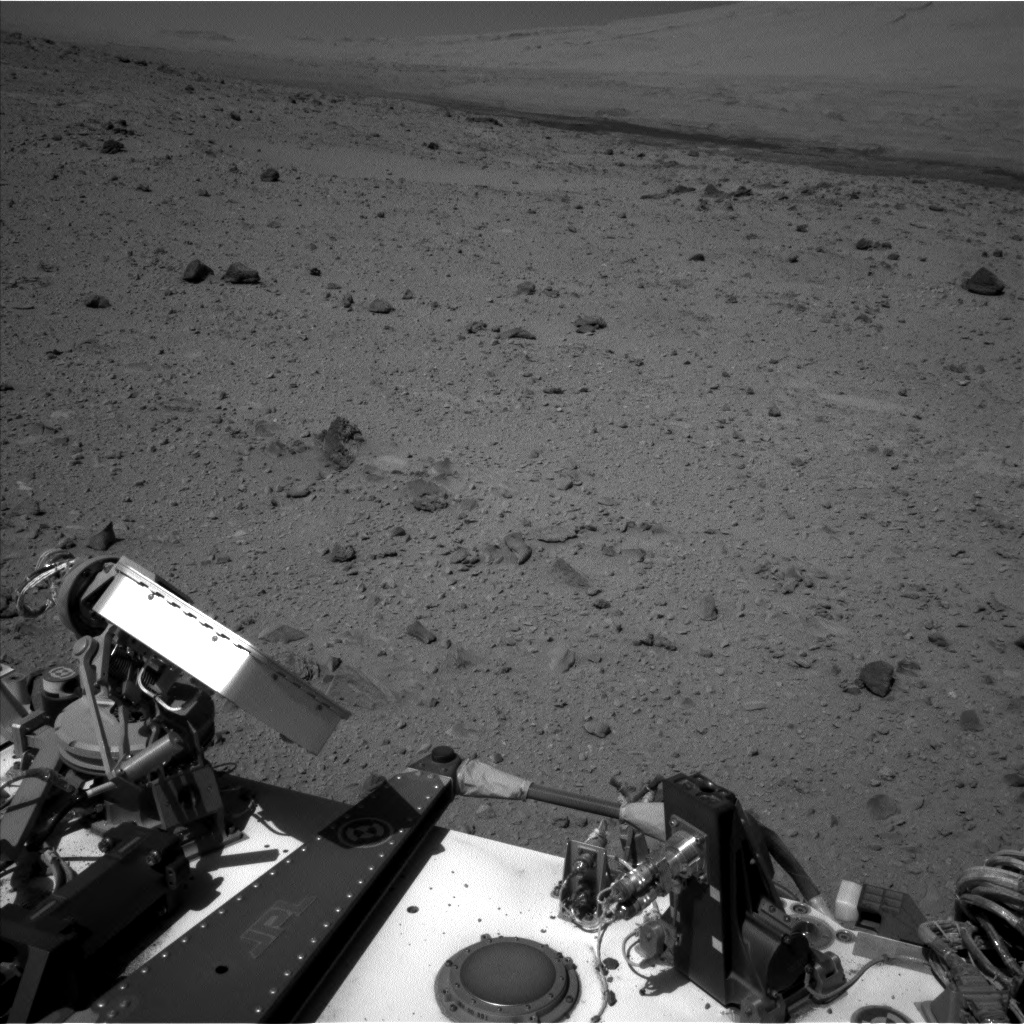 Nasa's Mars rover Curiosity acquired this image using its Left Navigation Camera on Sol 515, at drive 750, site number 25
