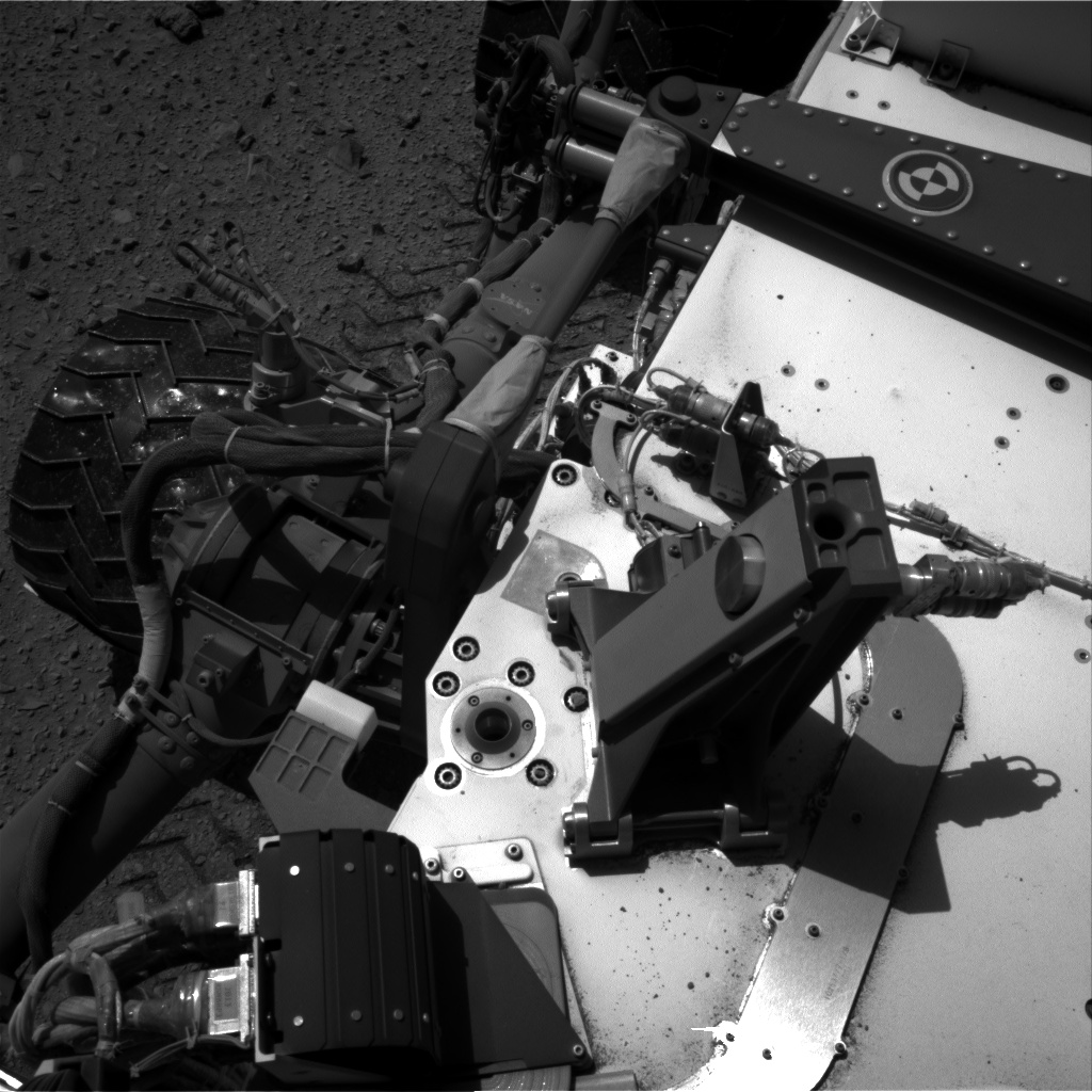 Nasa's Mars rover Curiosity acquired this image using its Right Navigation Camera on Sol 515, at drive 654, site number 25