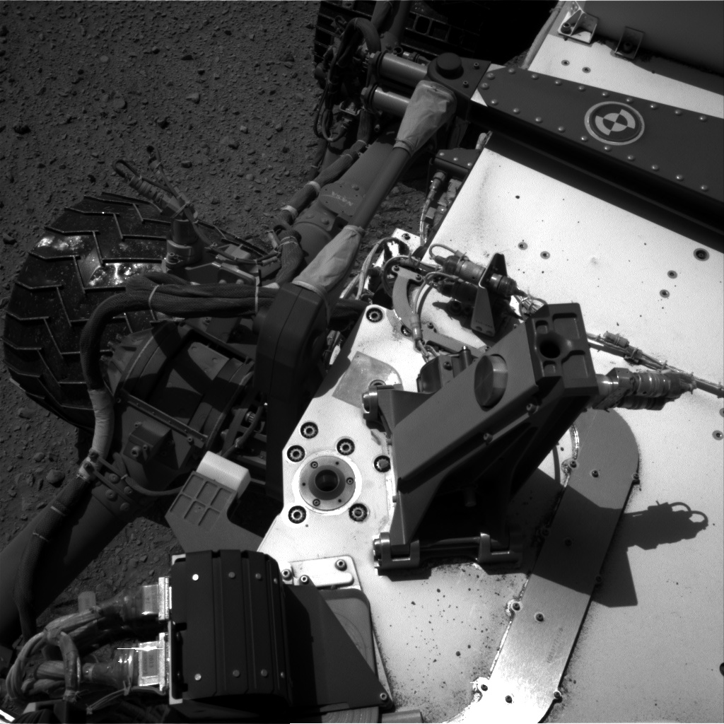 Nasa's Mars rover Curiosity acquired this image using its Right Navigation Camera on Sol 515, at drive 666, site number 25