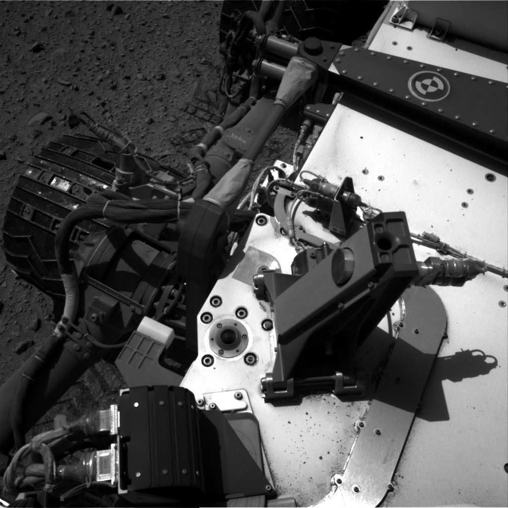 Nasa's Mars rover Curiosity acquired this image using its Right Navigation Camera on Sol 515, at drive 708, site number 25