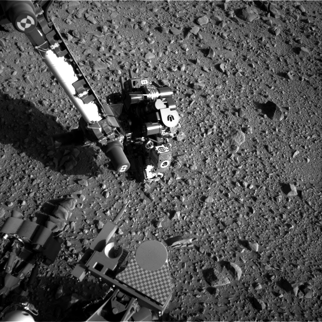 Nasa's Mars rover Curiosity acquired this image using its Right Navigation Camera on Sol 516, at drive 750, site number 25
