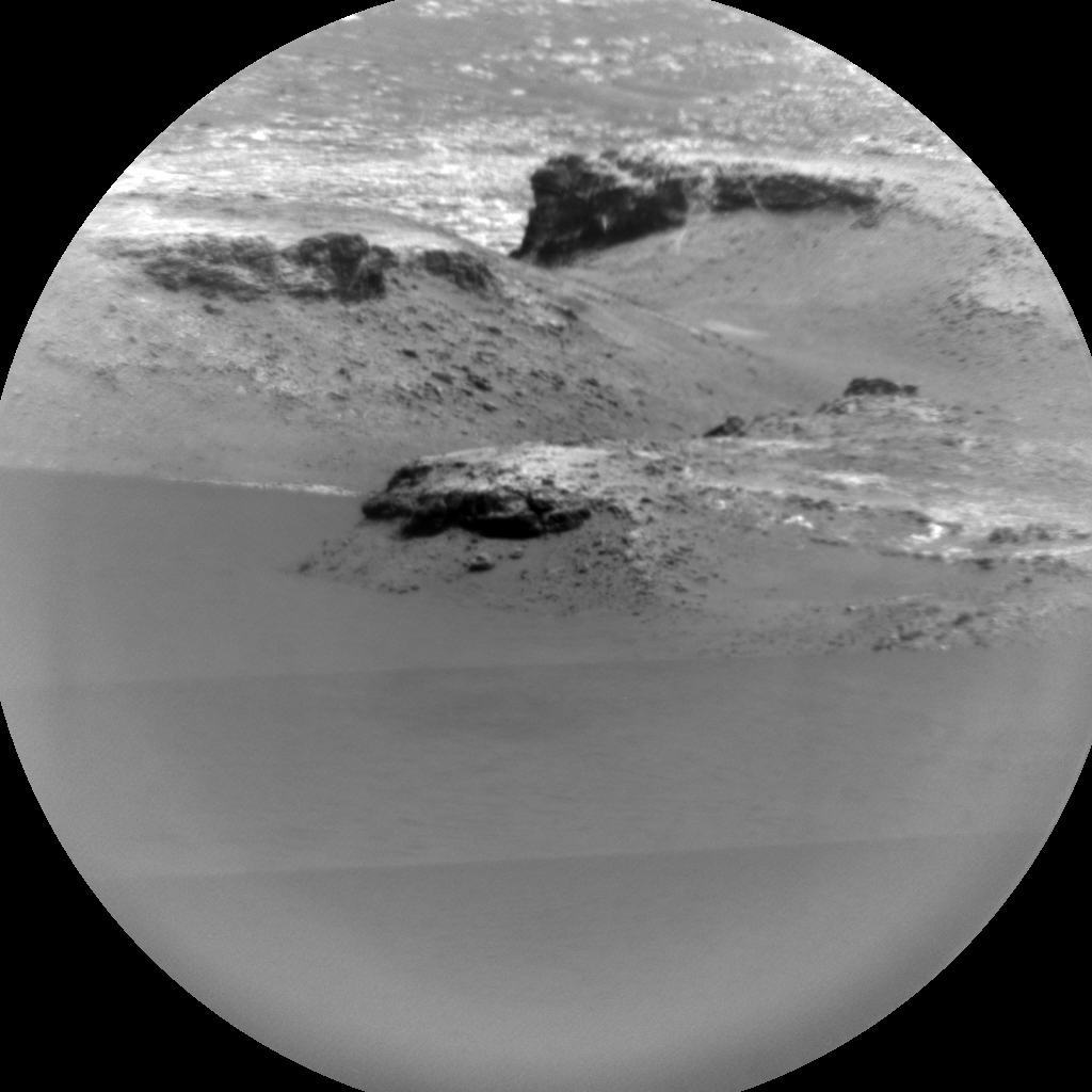 Nasa's Mars rover Curiosity acquired this image using its Chemistry & Camera (ChemCam) on Sol 517, at drive 750, site number 25