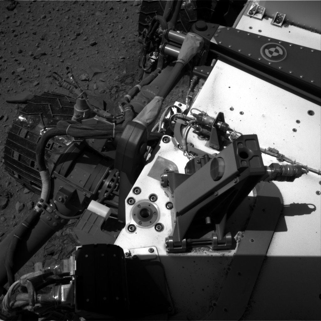 Nasa's Mars rover Curiosity acquired this image using its Right Navigation Camera on Sol 518, at drive 810, site number 25