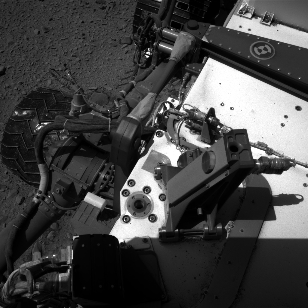 Nasa's Mars rover Curiosity acquired this image using its Right Navigation Camera on Sol 518, at drive 864, site number 25