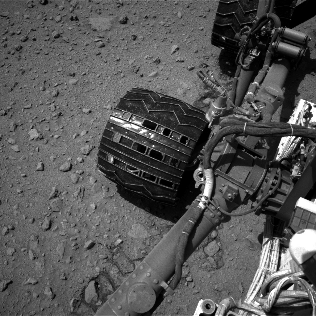 Nasa's Mars rover Curiosity acquired this image using its Left Navigation Camera on Sol 519, at drive 964, site number 25
