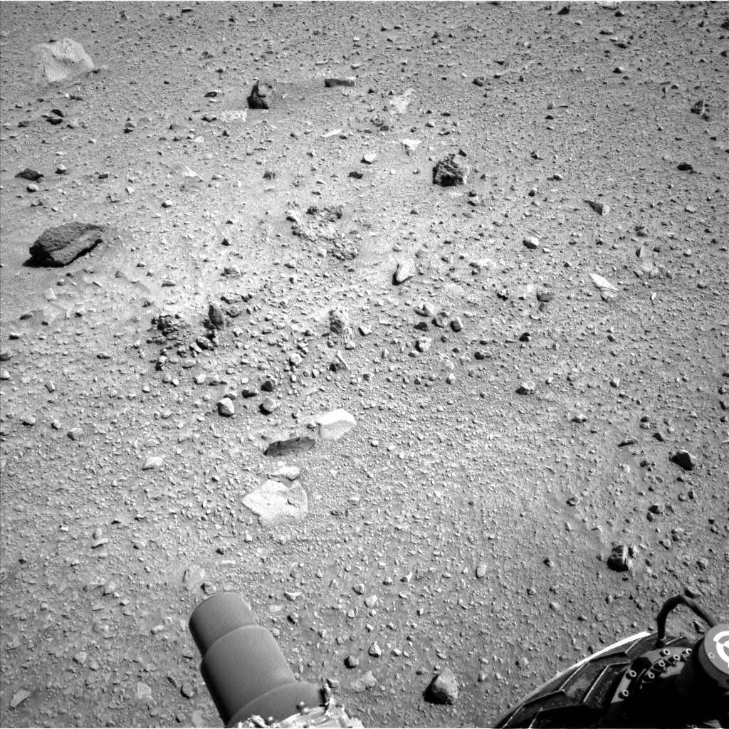Nasa's Mars rover Curiosity acquired this image using its Left Navigation Camera on Sol 519, at drive 1070, site number 25