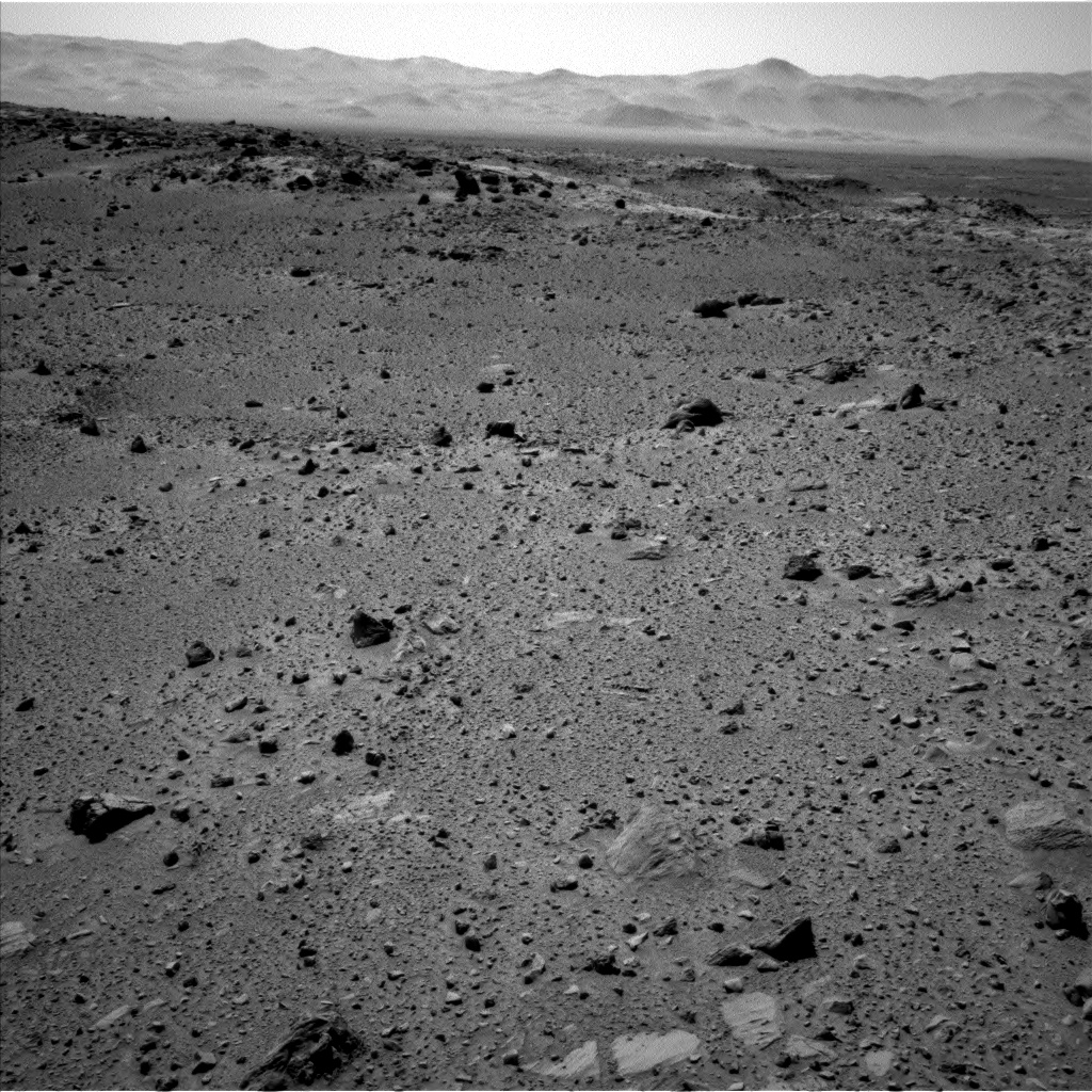 Nasa's Mars rover Curiosity acquired this image using its Left Navigation Camera on Sol 519, at drive 1070, site number 25