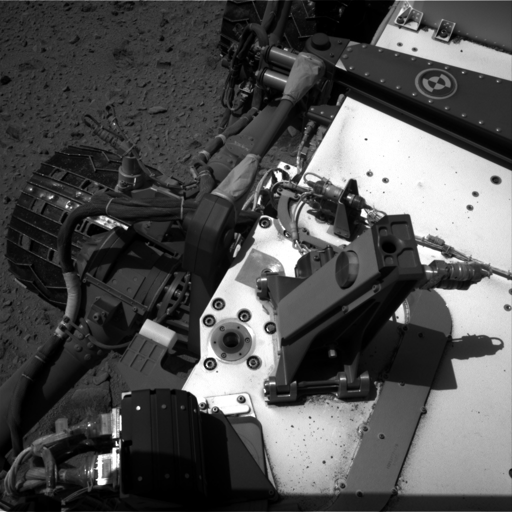 Nasa's Mars rover Curiosity acquired this image using its Right Navigation Camera on Sol 519, at drive 922, site number 25